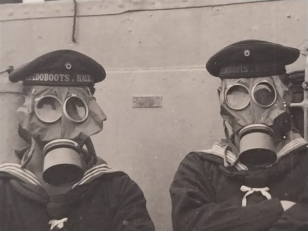 rppc-post-card-image-of-german-torpedo-boot-sailors-three-with-gas-masks-aboard-ship