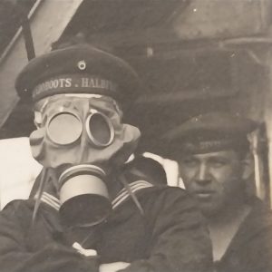 rppc-post-card-image-of-german-torpedo-boot-sailors-three-with-gas-masks-aboard-ship