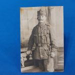 austria-hungarian-soldier-world-war-one-rppc-taken-in-vienna-with-bayonet-belt-buckle-with-eagle-and-shooting-cord