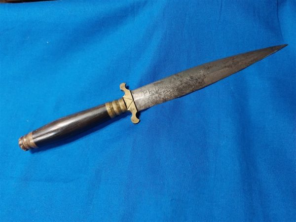 world-war-two-knife-made-in-philipinnes-dated-1945-wooden-handle-brass-fittings-dagger