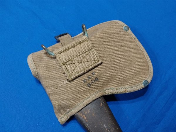 world-war-one-hatchet-with-original-cover-enlisted-medical-belt-1918-dated-canvas