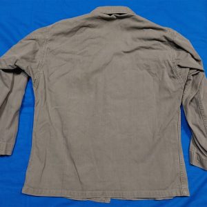 world-war-two-army-battle-jacket-in-harringbone-twill-size-38-r-condition-is-excellent-with-black-star-buttons-and-gas-flap