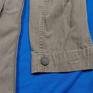 world-war-two-army-battle-jacket-in-harringbone-twill-size-38-r-condition-is-excellent-with-black-star-buttons