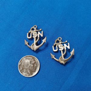 world-war-two-set-of-navy-collar-insignia-sterling-silver-matched-pair