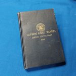 naval-landing-force-manual-1917-dated-hard-cover-with-gold-embossed-sailor-on-back-553-pages