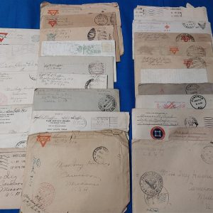 world-war-one-letters-27-total-to-a-mrs-hughes-in-missouri-includeng-usmc-aero-squadrons-and-others-1918-1917