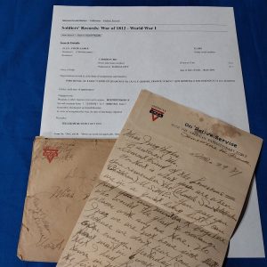 world-war-one-letters-27-total-to-a-mrs-hughes-in-missouri-includeng-usmc-aero-squadrons-and-others-1918-1917