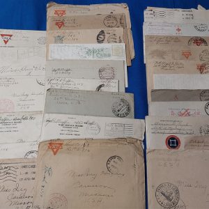 world-war-one-letters-27-total-to-a-mrs-hughes-in-missouri-includeng-usmc-aero-squadrons-and-others-1918-1917