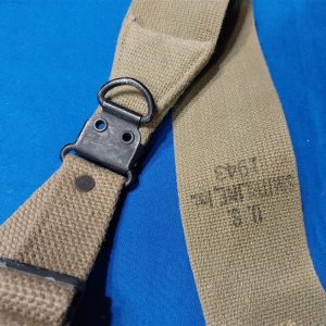 world-war-two-original-m1936-suspenders-dated-1943-unissued condition-with-scarcer-maker-stamp-smithline