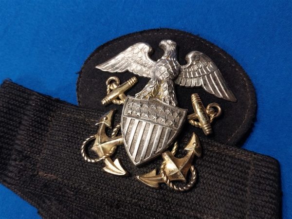 world-war-two-navy-visor-cap-eagle-and-band-complete-sterling