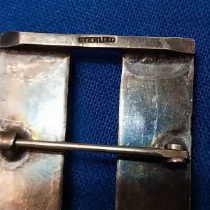 rank-world-war-one-sterling-silver-officers-captain-bars-false-bullion-marked-very heavy