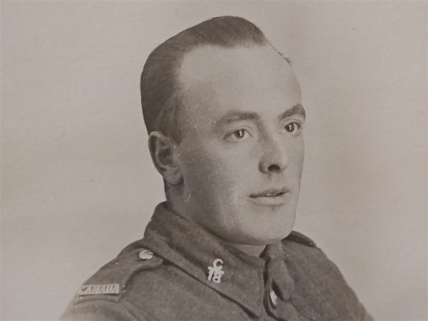 real-picture-postcard-of-18th-canadian-infantry-soldier-identified-united-states-citizen-1914-enlistment-world-war-one