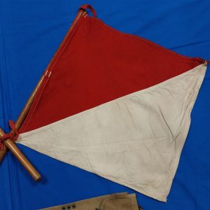 signal-corps-wwi-flag-set-in-original-bag-with-oak-poles-complete-world-war-one-issue