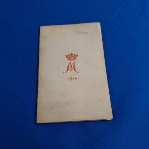 world-war-one-princess-mary-christmas-box-with-pencil-holder-card-missing-two-items-only-contains-original-red-pencil