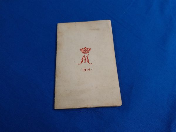 world-war-one-princess-mary-christmas-box-with-pencil-holder-card-missing-two-items-only-contains-original-red-pencil