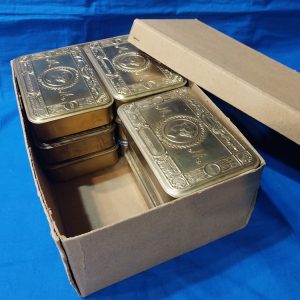 princess-mary-christmas-tin-shipping-box-for-12-pieces-original-empty-near-mint-original-scarce-world-war-one