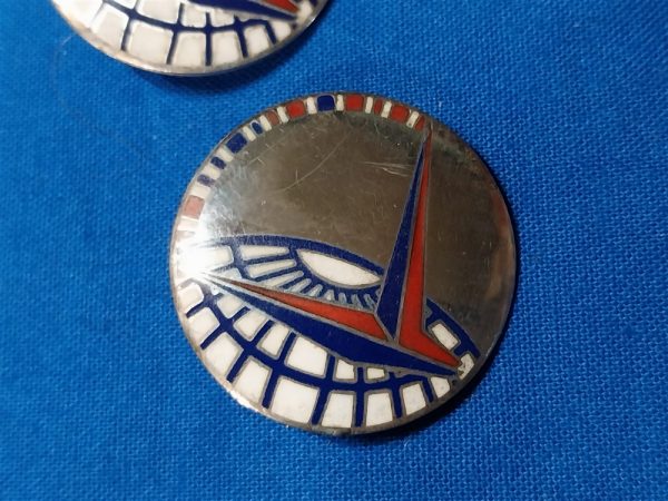 world-war-two-insignia-air-transport-command-atc-set-sterling-by-levelle-of-philidelpia-wwii