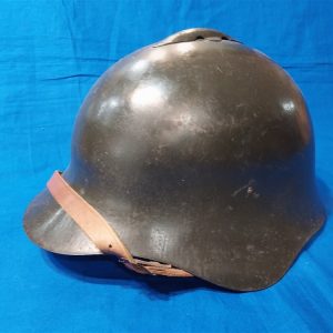 m36-russian-helmet-with-original-leather-first-year-manufacture-liner-and-chin-strap-paint-original-markings-excellent-condition-three-rivet-scarce