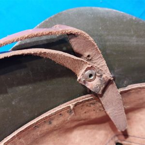 m36-russian-helmet-with-original-leather-first-year-manufacture-liner-and-chin-strap-paint-original-markings-excellent-condition-three-rivet-scarce