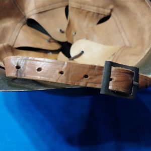 m36-russian-helmet-with-original-leather-first-year-manufacture-liner-and-chin-strap-paint-original-markings-excellent-condition-three-rivet-scarce