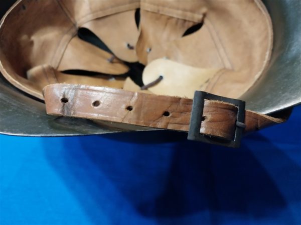 m36-russian-helmet-with-original-leather-first-year-manufacture-liner-and-chin-strap-paint-original-markings-excellent-condition-three-rivet-scarce