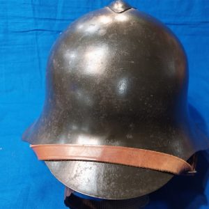 m36-russian-helmet-with-original-leather-first-year-manufacture-liner-and-chin-strap-paint-original-markings-excellent-condition-three-rivet-scarce