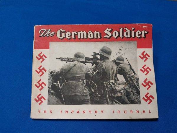 world-war-two-infantry-journal-pamplet-booklet-printed-1944-german-soldier-informative-weapons-tactics-history