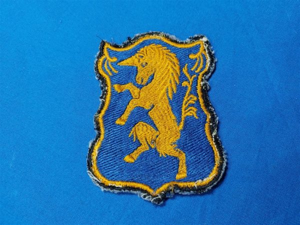 nineteen-fifties-made-german-theater-made-patch-and-insignia-6th-cavalry-regiment-horse-set