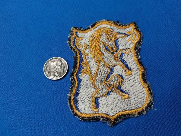 nineteen-fifties-made-german-theater-made-patch-and-insignia-6th-cavalry-regiment-horse-set