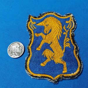 nineteen-fifties-made-german-theater-made-patch-and-insignia-6th-cavalry-regiment-horse-set