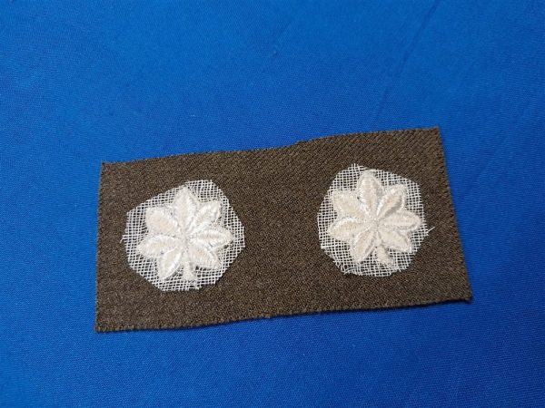 world-war-two-rank-insignia-for-lieutenant-colonel-army-wwii-emb-embroidered-in-white-on-olive-drab-wool-lt