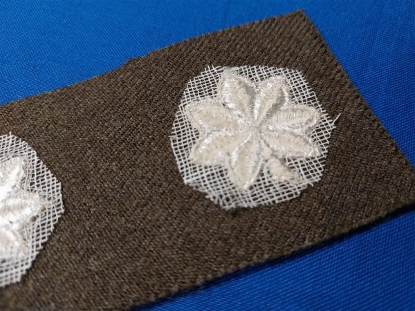 world-war-two-rank-insignia-for-lieutenant-colonel-army-wwii-emb-embroidered-in-white-on-olive-drab-wool-lt