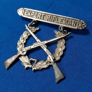 usmc-shooting-badge-expert-rifle-by-hilborn-and-hamberger-pre-world-war-two-sterling-maker-marked