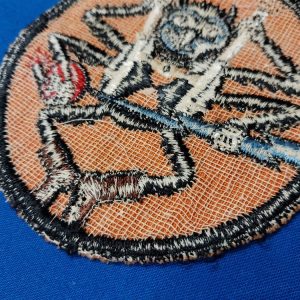 world-war-two-original-patch-507-airborne-infantry-charactor-boots-orange-twill-507th