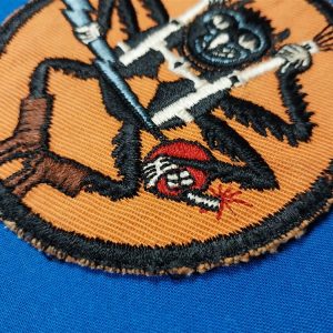 world-war-two-original-patch-507-airborne-infantry-charactor-boots-orange-twill-507th