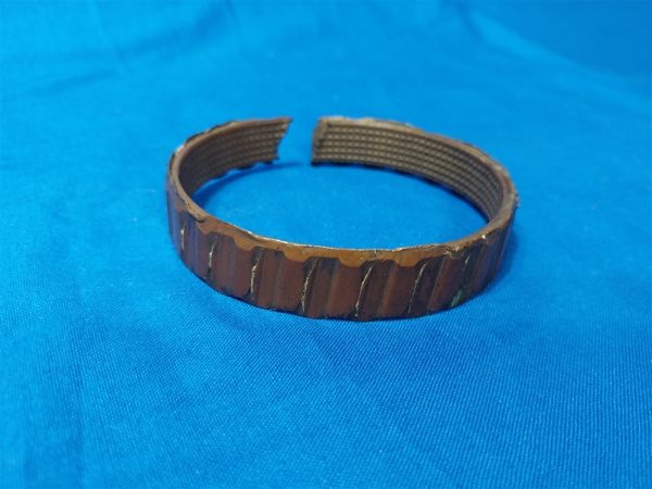 world-war-one-trench-bracelet-made-from-a-75-milimeter-cannon=shell-battlefield-pick-up