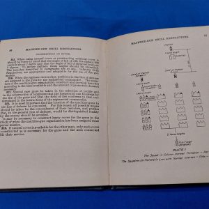 drill-regulations-for-the-1909-machine-gun-for-cavalry-and-infantry-hard-cover-64-bages-excellent-condition