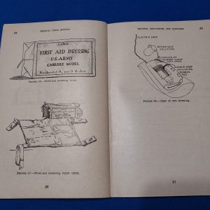 world-war-two-field-manual-fm8-50-for-splints-bandages-and cast-use-in-the-battlefield-over-90-pages-excellent-condition