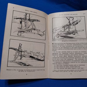 world-war-two-field-manual-fm8-50-for-splints-bandages-and cast-use-in-the-battlefield-over-90-pages-excellent-condition