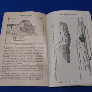 world-war-two-field-manual-fm8-50-for-splints-bandages-and cast-use-in-the-battlefield-over-90-pages-excellent-condition