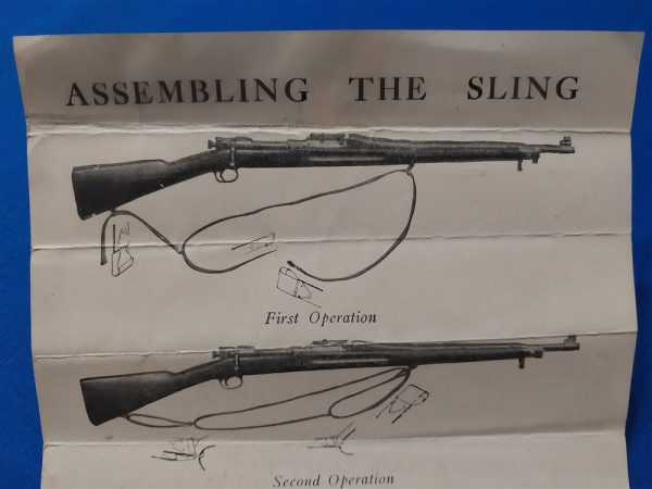 world-war-one-keer-rifle-sling-instructions-for-the-m1903-and-eddystone-rifles-excellent-condition-scarce