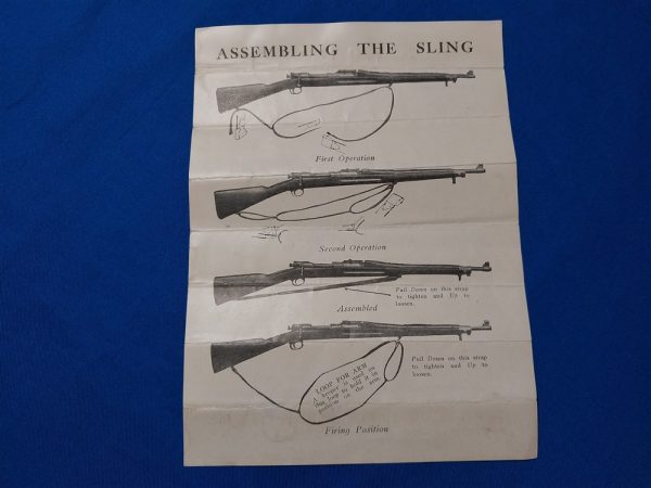 world-war-one-keer-rifle-sling-instructions-for-the-m1903-and-eddystone-rifles-excellent-condition-scarce