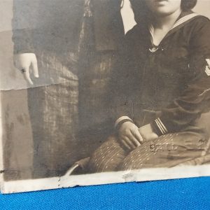 world-war-two-japanese-picture-of-woman-in-naval-uniform-sitted-beside-friend-uniform-has-rank-stripes