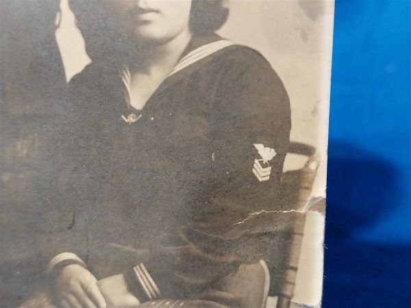 world-war-two-japanese-picture-of-woman-in-naval-uniform-sitted-beside-friend-uniform-has-rank-stripes