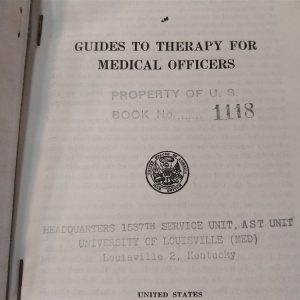 world-war-two-manual-tm8-210-for-medical-officers-using-therapy-for-unknown-ailments-and-injuries-1942-dated-soft-cover