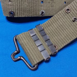 Vietnam-war-early-issue-pattern-1958-pistol-belt-size-medium-with-brass-fittings