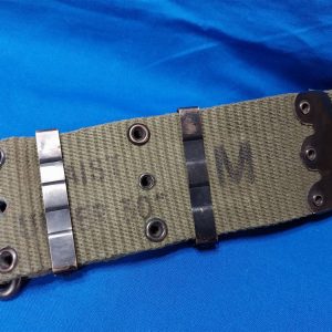 Vietnam-war-early-issue-pattern-1958-pistol-belt-size-medium-with-brass-fittings