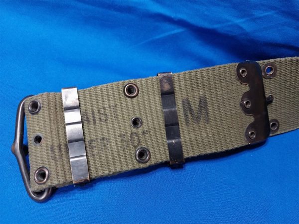 Vietnam-war-early-issue-pattern-1958-pistol-belt-size-medium-with-brass-fittings