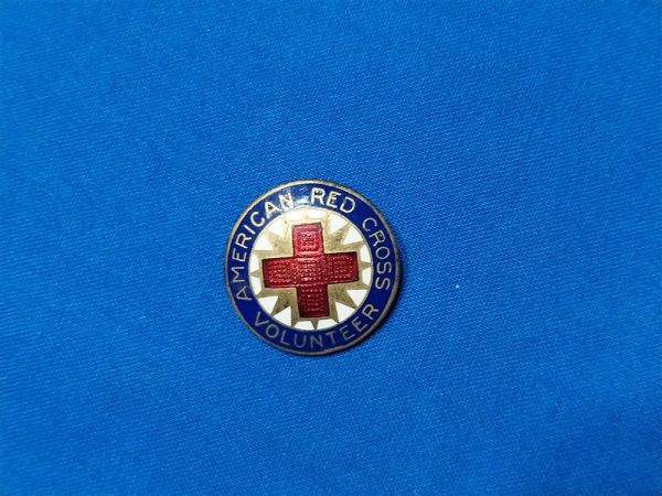 world-war-two-red-cross-pin-for-volunteer-production-with-blue-enamel-and-pin-back