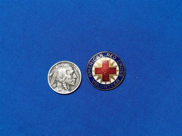 world-war-two-red-cross-pin-for-volunteer-production-with-blue-enamel-and-pin-back